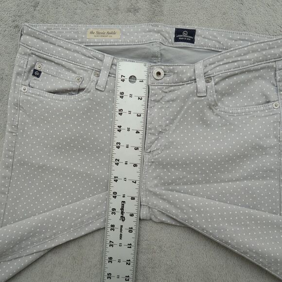 Adriano Goldschmied AG Women's 30 Low-Rise Stevie Ankle Slim Straight 27" Inseam - Picture 6 of 15